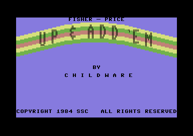 UP & ADD'EM title screen for Commodore 64